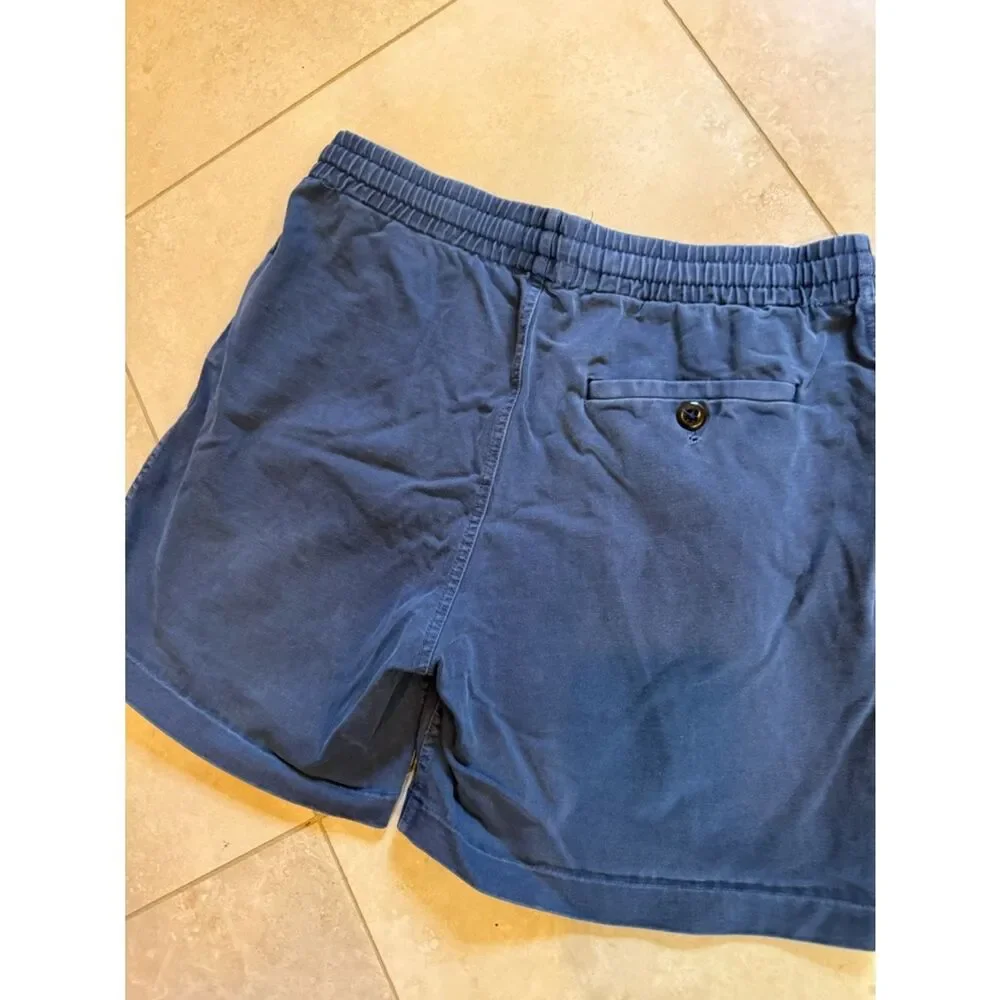 J. Crew Navy Elastic Waist Drawstring Shorts
